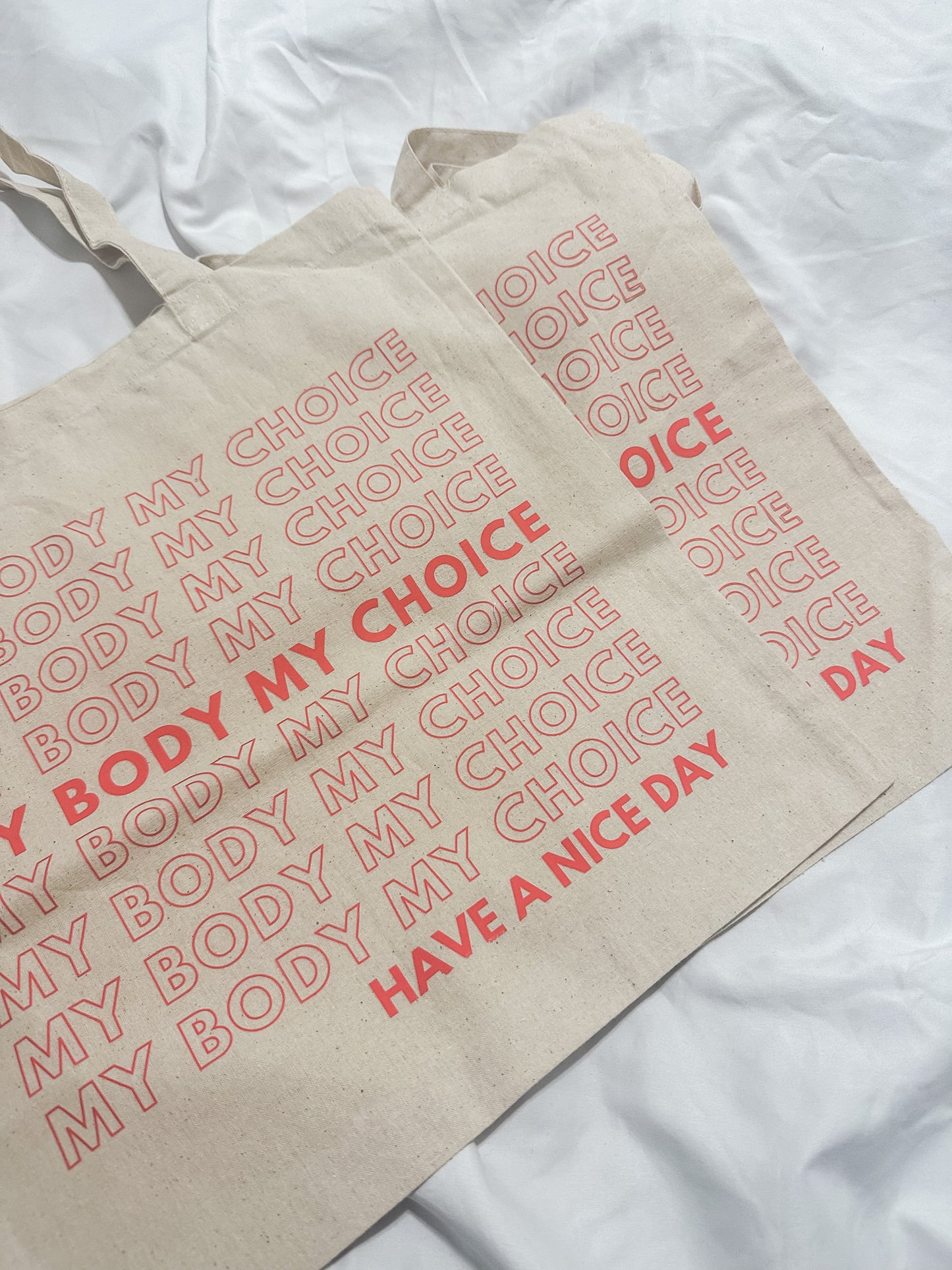 My Body My Choice Tote Bag