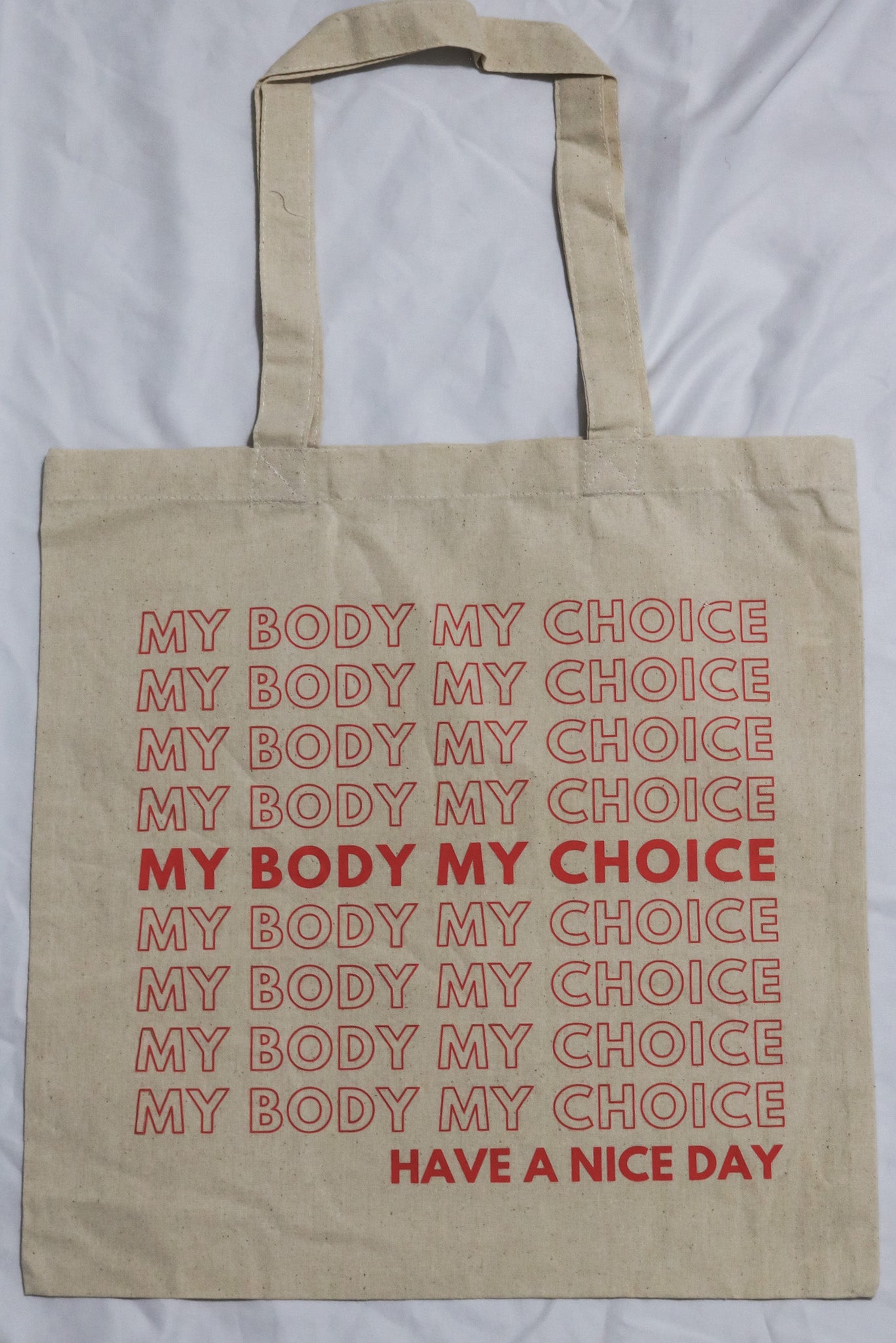 My Body My Choice Tote Bag